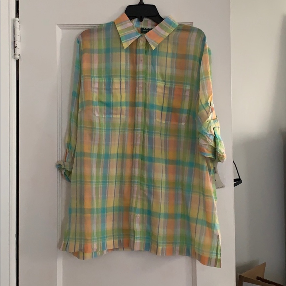 Oversized Plaid (button down shirt)
